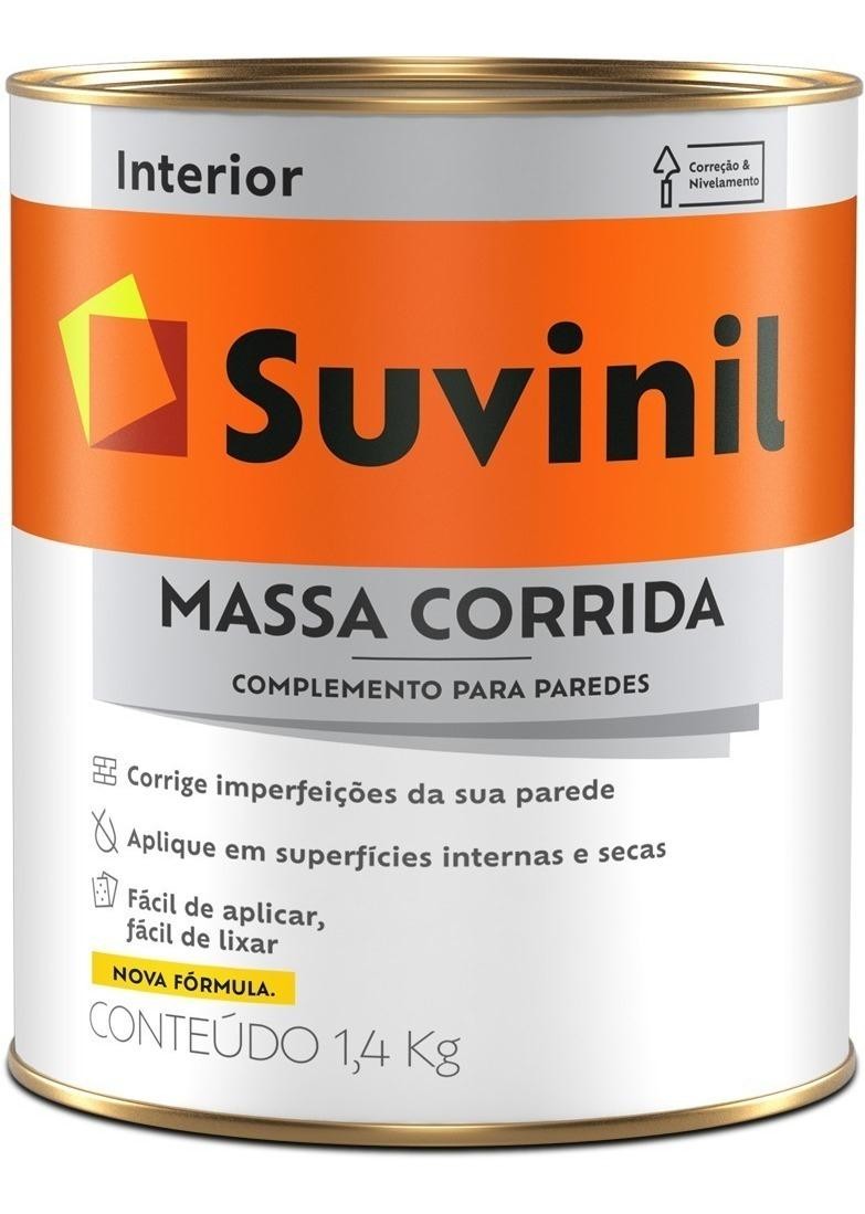 MASSA CORRIDA 1,4KG - SUVINIL