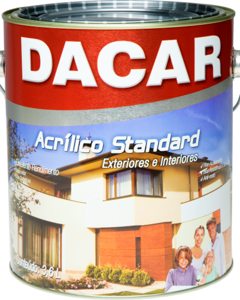 TINTA ACRILICA CAMURÕA STANDARD 3,6LT - DACAR