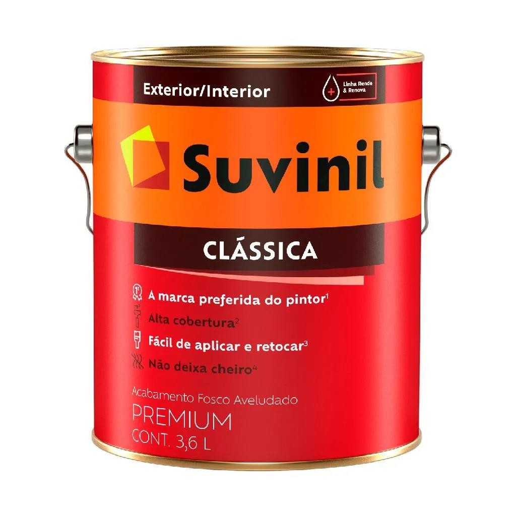 TINTA LATEX GELO CLASSICA 3,6LT - SUVINIL