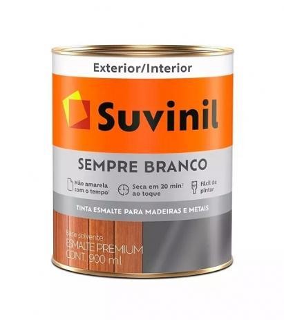 ESMALTE SEMPRE BRANCO FOSCO 900ML - SUVINIL