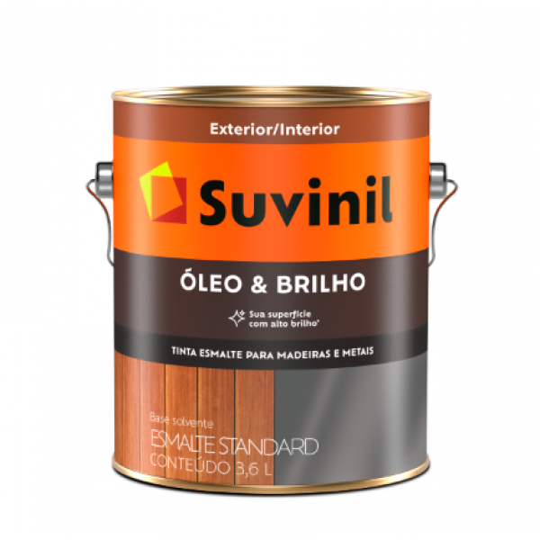 TINTA OLEO E BRILHO PLATINA 3,6LT - SUVINIL