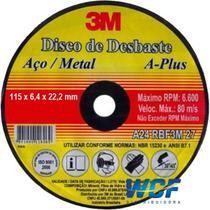 DISCO DE DESBASTE 115X6.4 GP24   3M
