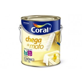 TINTA CHEGA DE MOFO BRANCO 3,6LT - CORAL