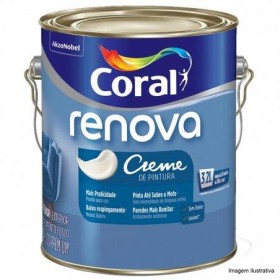 TINTA ACRILICA RENOVA BRANCO NEVE 3,2LT - CORAL