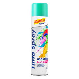 TINTA SPRAY VERDE CLARO USO GERAL 400ML - MUNDIAL