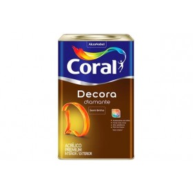 TINTA ACRILICA BRANCO NEVE SEMI-BRILHO 18LT - CORAL