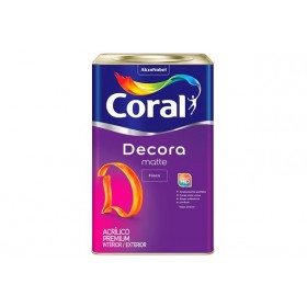 TINTA ACRILICA BRANCO NEVE FOSCO PREMIUM 18LT - CORAL