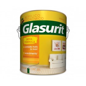 TINTA ACRILICA BRANCO ECONOMICA 3,6LT - GLASURIT