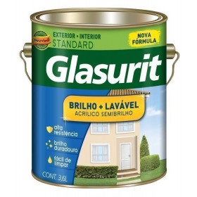 TINTA ACRILICA BRANCO SEMI BRILHO 3,6LT - GLASURIT