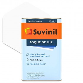 TINTA TOQUE DE LUZ BRANCO SEMI BRILHO 18LT - SUVINIL