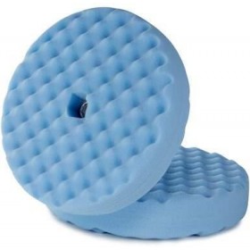 BOINA LUSTRADORA  ESPUMA DUPLA FACE AZUL E.R 8