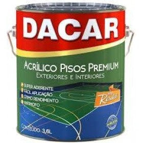 TINTA PISOS BRANCO FOSCO 3,6LT - DACAR