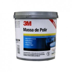 MASSA POLIR 3M 1KG CINZA