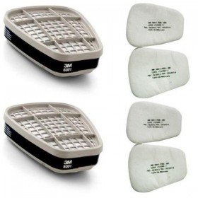 KIT FILTROS RESPIRADOR 6000  3M