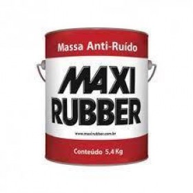 MASSA ANTI RUIDO 3,6LT MAXI  RUBBER