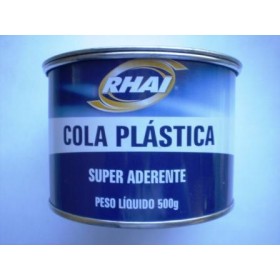 COLA PLASTICA CINZA 500GR RHAI