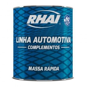 MASSA RAPIDA CINZA - 900ML RHAI