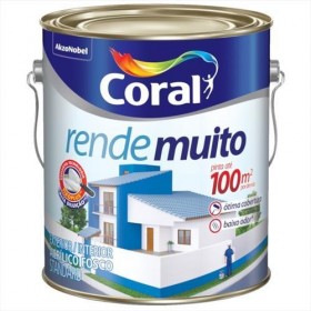 TINTA ACRILICA BRANCO RENDE MUITO 3,6LT - CORAL